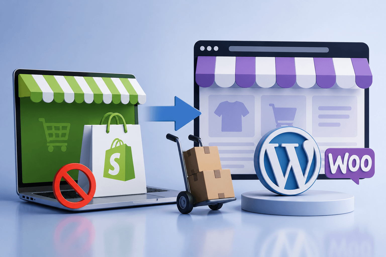 Shopify policy notice announcing the ban on vape and e-cigarette product sales